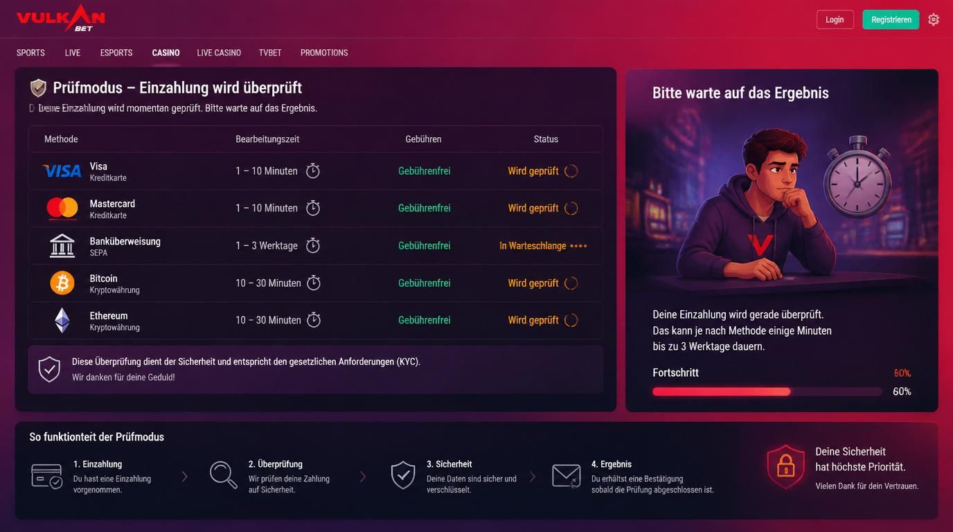 Krypto-Wallet und Coins, deutscher Hinweis, schnelle sichere Transaktionen