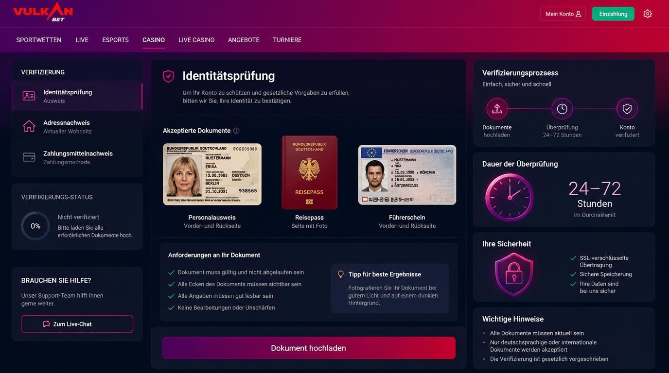 Vergleich unverifiziert vs verifiziert – Auszahlungen, Limits, Boni