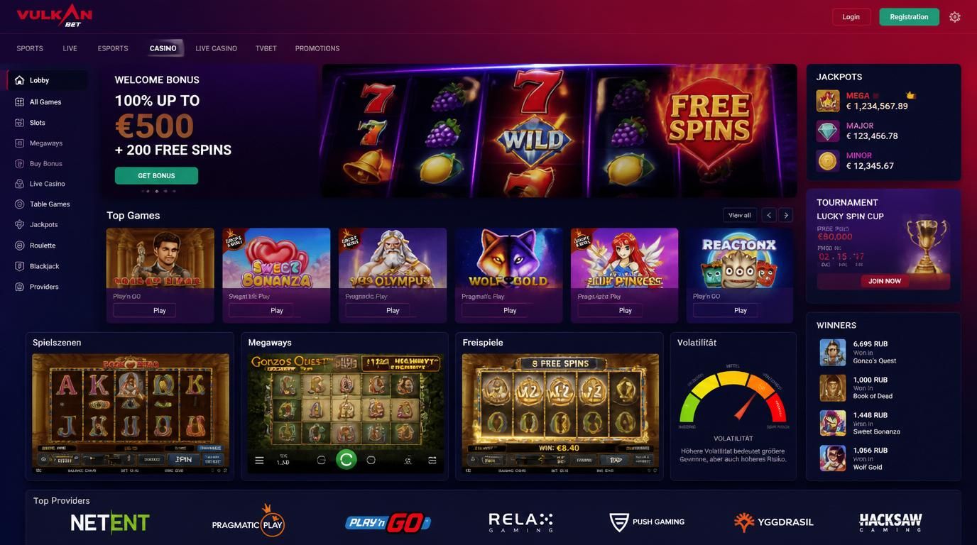 Slots mit Bonusfeaturen und Provider Logos